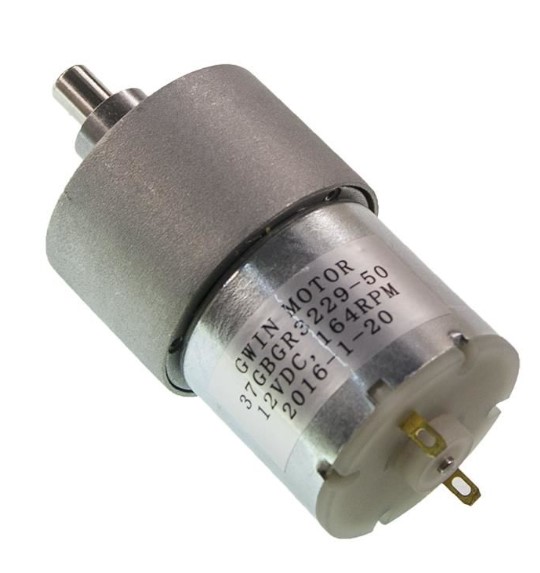 DC 12V 164 rpm 37毫米齿轮马达